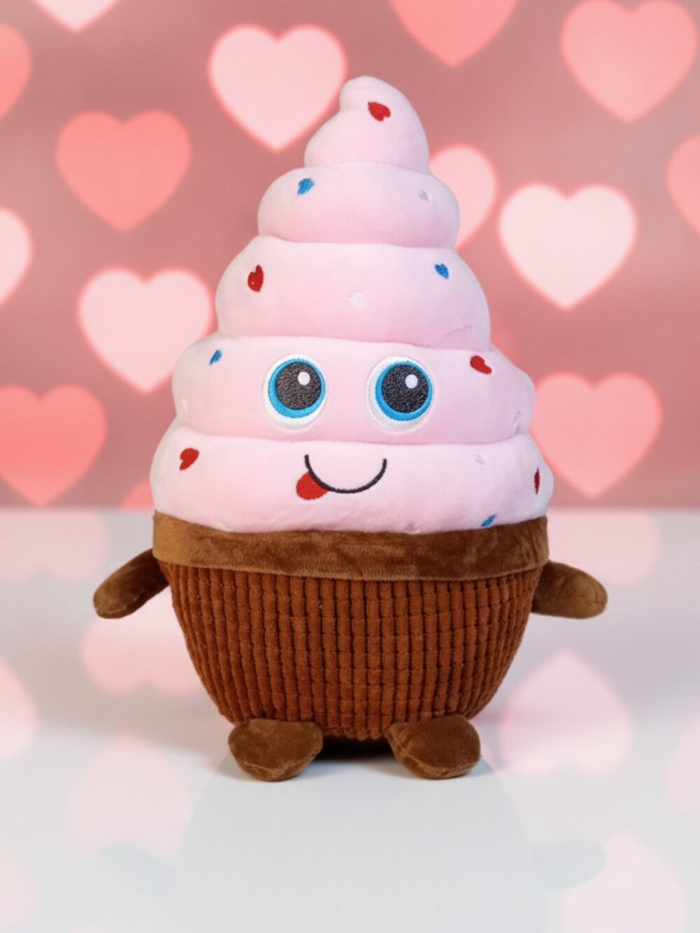 🛝🍒 Valentine's Day Ice Cream Plush Toy